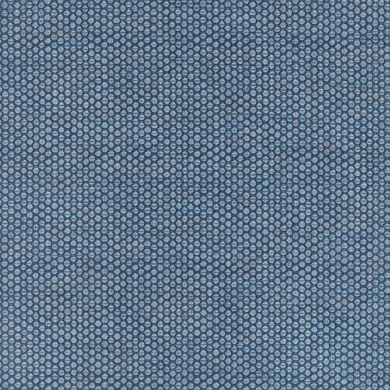 W711311 Endicott Indigo Fabric by Thibaut