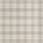 W711326 Percival Plaid Flax Fabric by Thibaut