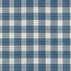 Percival Plaid True Blue Savile Fabric by Thibaut