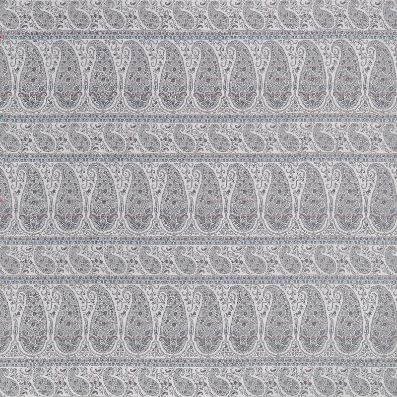 W711331 Emalin Paisley Powder Fabric by Thibaut