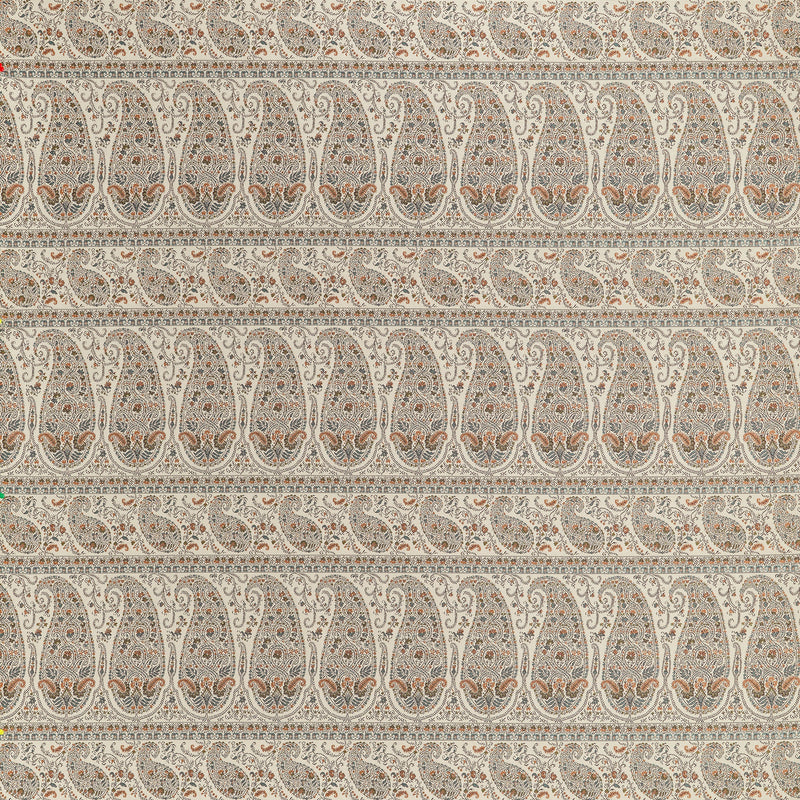 W711332 Emalin Paisley Curry Fabric by Thibaut