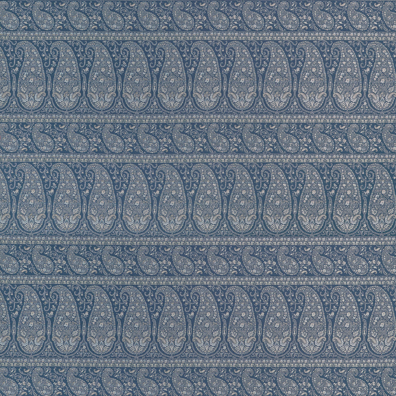 W711334 Emalin Paisley Cadet Fabric by Thibaut