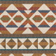 Berber Blanket Ochre and Brown Vista Fabric by Thibaut