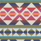 W712028 Berber Blanket Fuchsia and Navy Vista Fabric by Thibaut