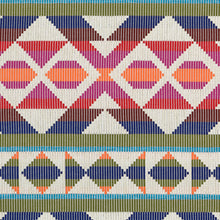 W712028 Berber Blanket Fuchsia and Navy Vista Fabric by Thibaut