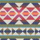 Berber Blanket Fuchsia and Navy Vista Fabric by Thibaut