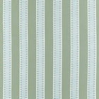 W714629 Raritan Line Embroidery Sage Fabric by Thibaut
