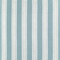 Raritan Line Embroidery Spa Blue Fairhaven Fabric by Thibaut