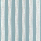 W714630 Raritan Line Embroidery Spa Blue Fabric by Thibaut