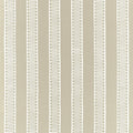 Raritan Line Embroidery Beige Fairhaven Fabric by Thibaut