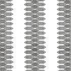 W720809 Nola Stripe Embroidery Black Eden Fabric by Thibaut