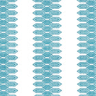 W720811 Nola Stripe Embroidery Aqua Eden Fabric by Thibaut