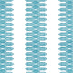 Nola Stripe Embroidery Aqua Eden Fabric by Thibaut
