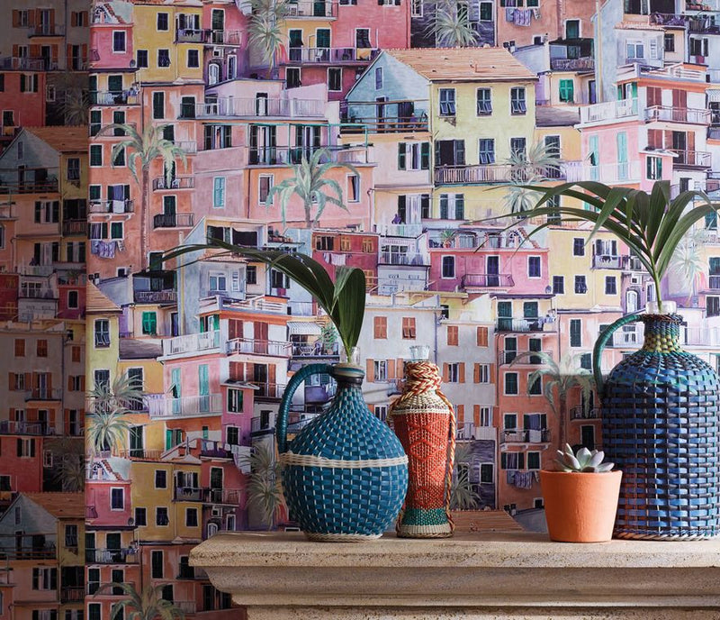W7213-01 Portovenere Manarola Wallpaper By Osborne & Little