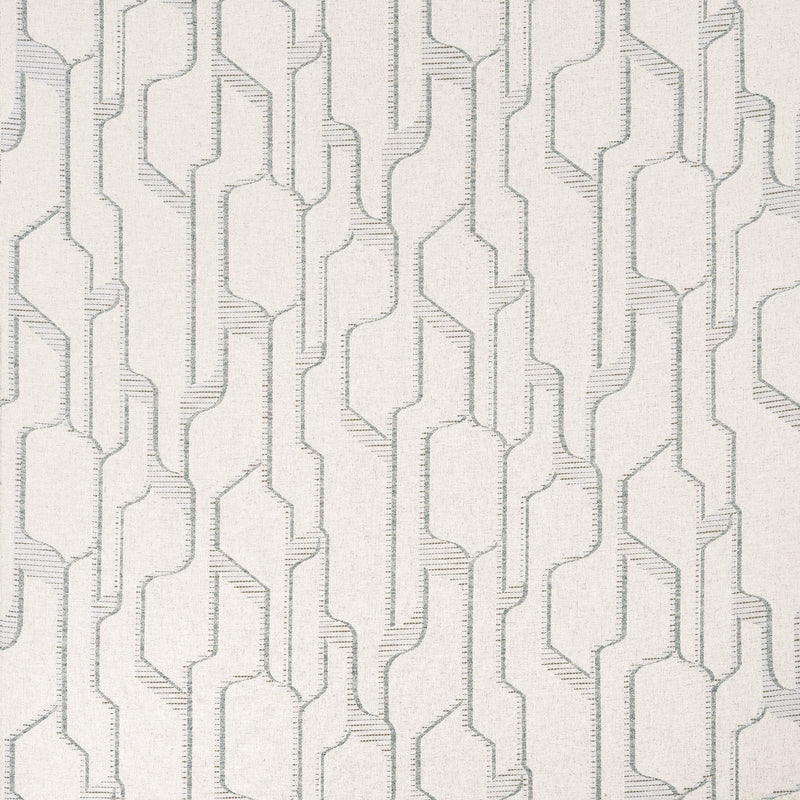 W724487 Metro Celadon Yutori Fabric by Thibaut