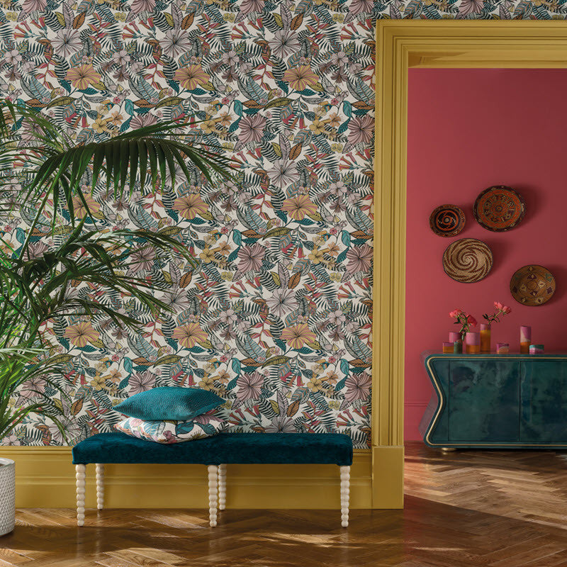 W7260-01 Valldemossa Deya Wallpaper By Matthew Williamson