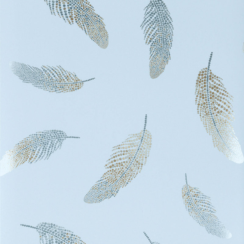W7261-05 Adornado Pale Grey / Black Wallpaper by Matthew Williamson