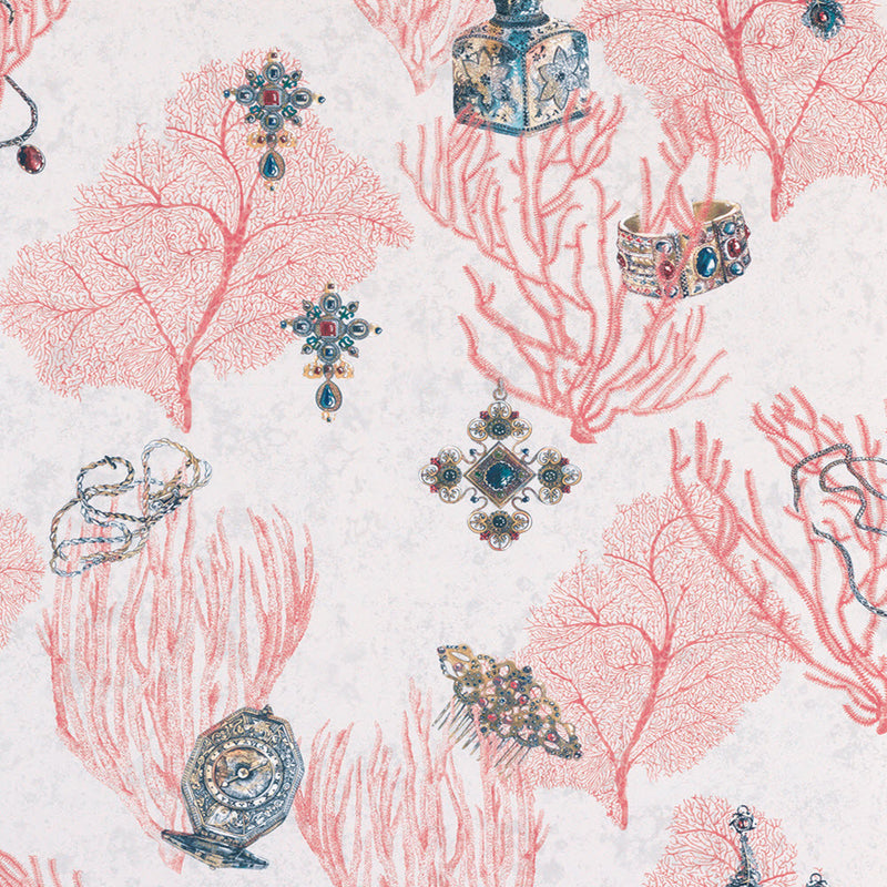 W7262-01 Coralino Deya Wallpaper By Matthew Williamson