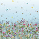 Deya Meadow Sky Blue / Multi The Wallpaper Collection Mural by Matthew Williamson