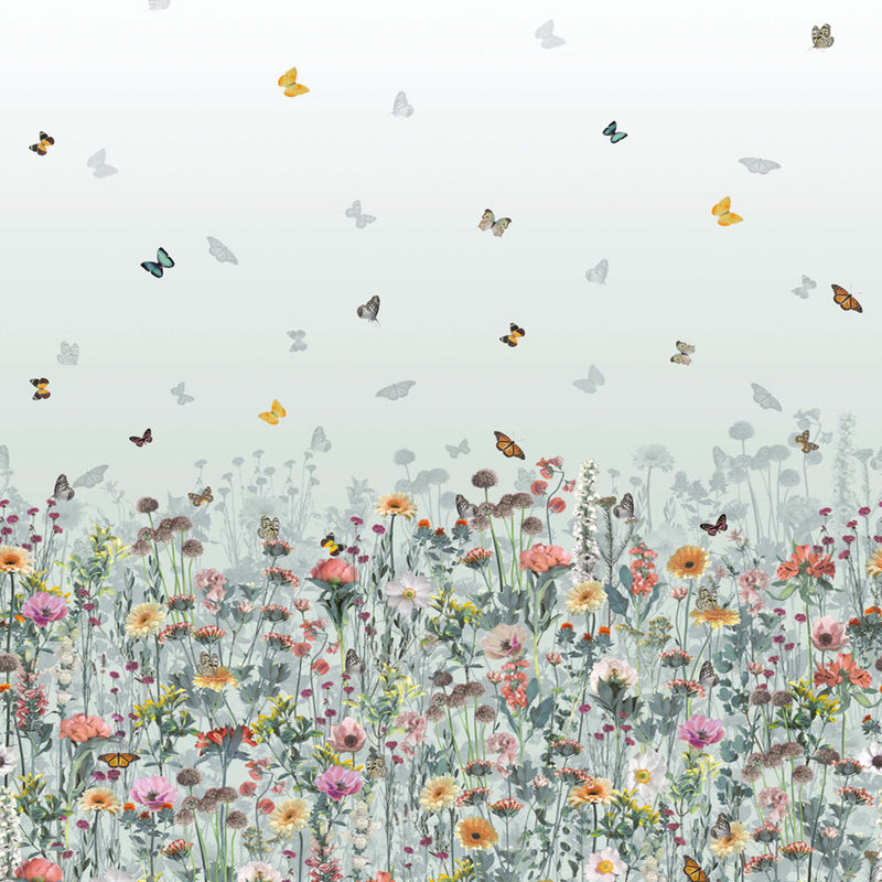 W7265-02 Deya Meadow Daydreams Wallpaper By Matthew Williamson