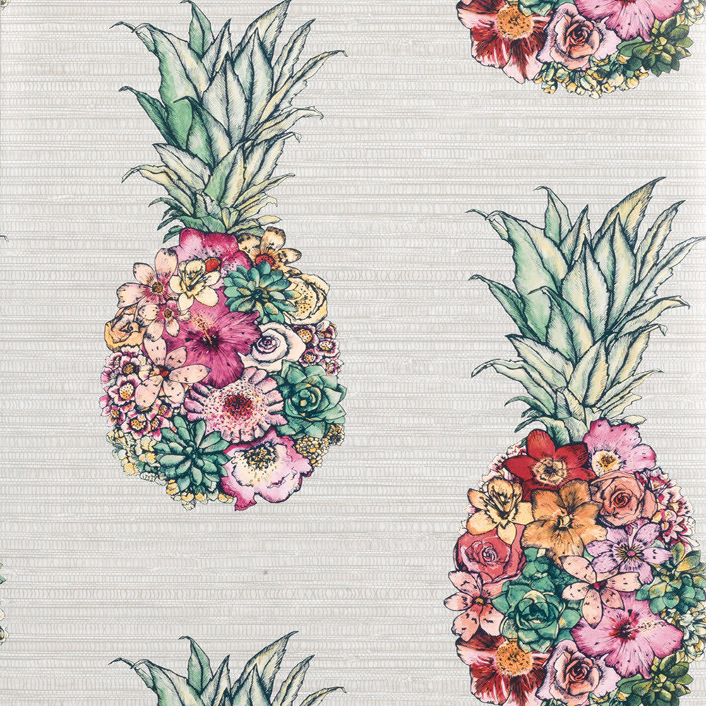 W7266-01 Ananas Wallpaper By Matthew Williamson