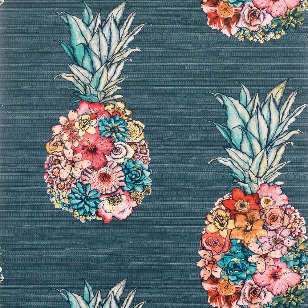 W7266-03 Ananas Wallpaper By Matthew Williamson