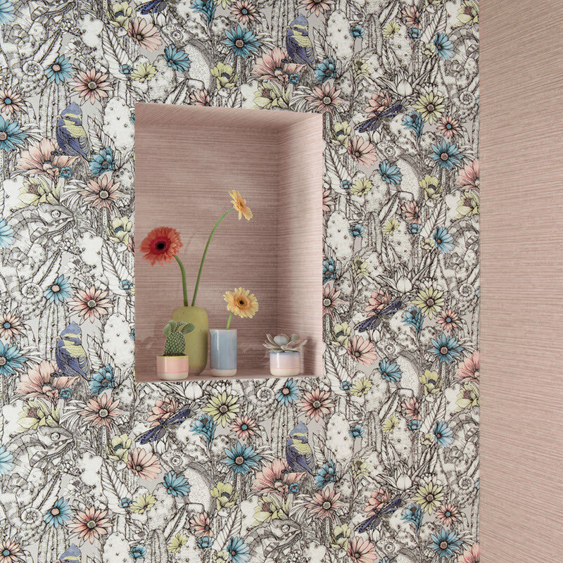 W7268-01 Cactus Garden Deya Wallpaper By Matthew Williamson