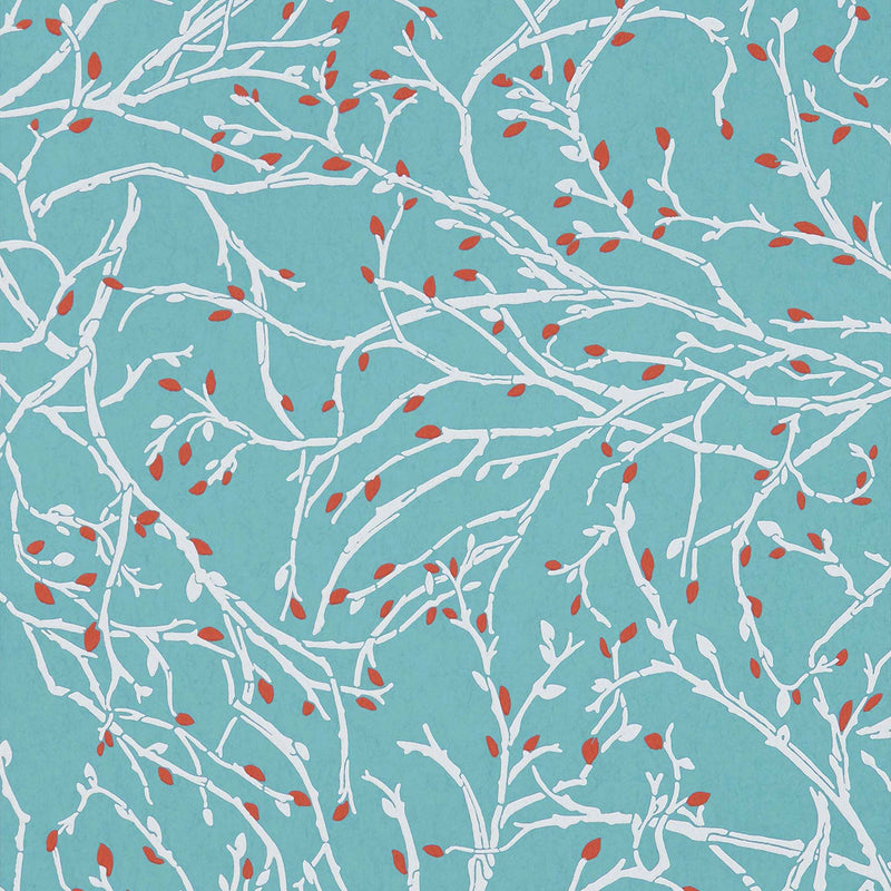 W7339-06 Twiggy Folium Wallpaper By Osborne & Little