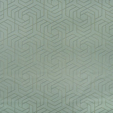 W7352-01 Hexagon Trellis Metropolis Vinyls Three Wallpaper By Osborne & Little