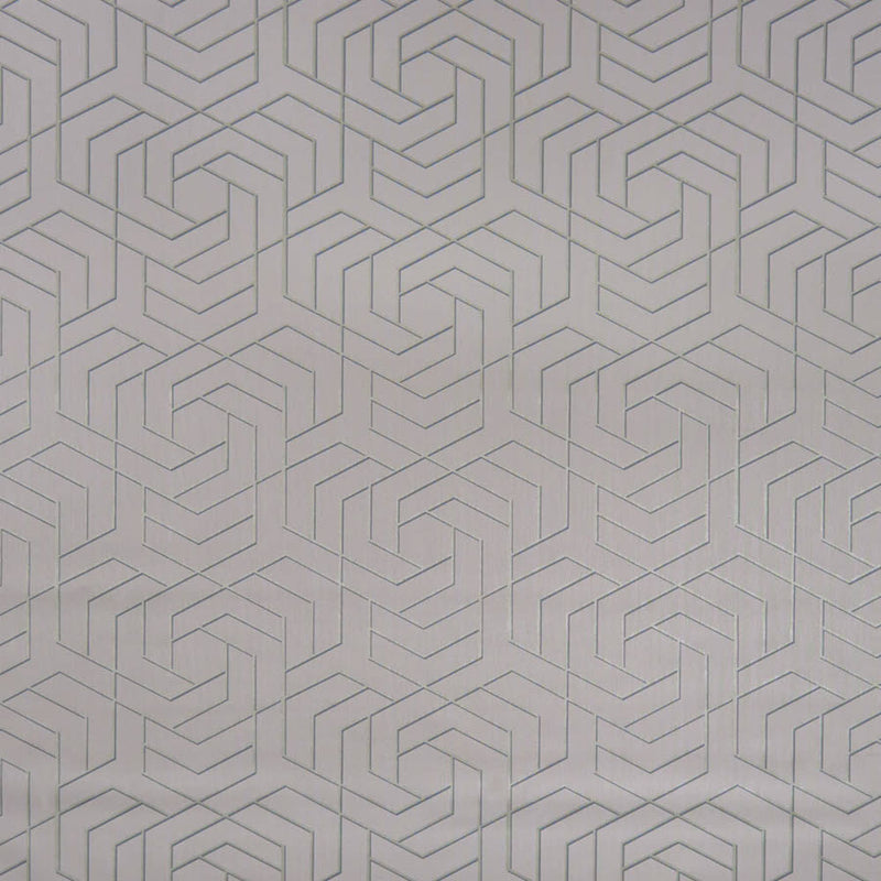 W7352-05 Hexagon Trellis Metropolis Vinyls Three Wallpaper By Osborne & Little