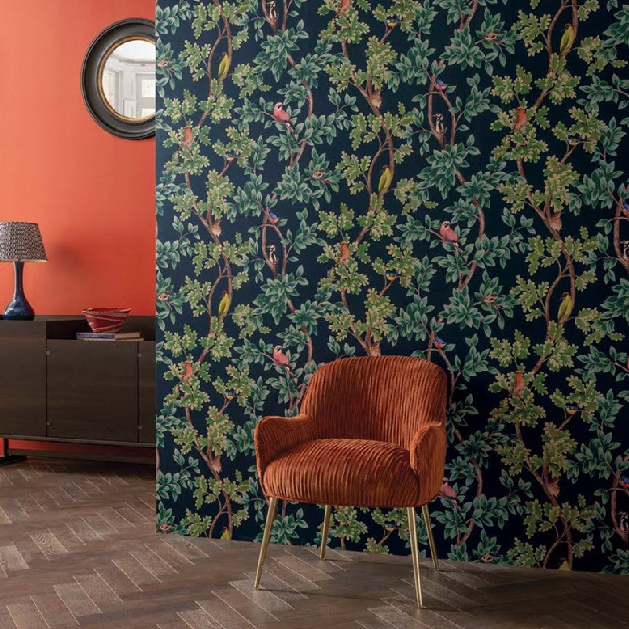 W7450-01 Netherfield Mansfield Park Wallpaper By Osborne & Little