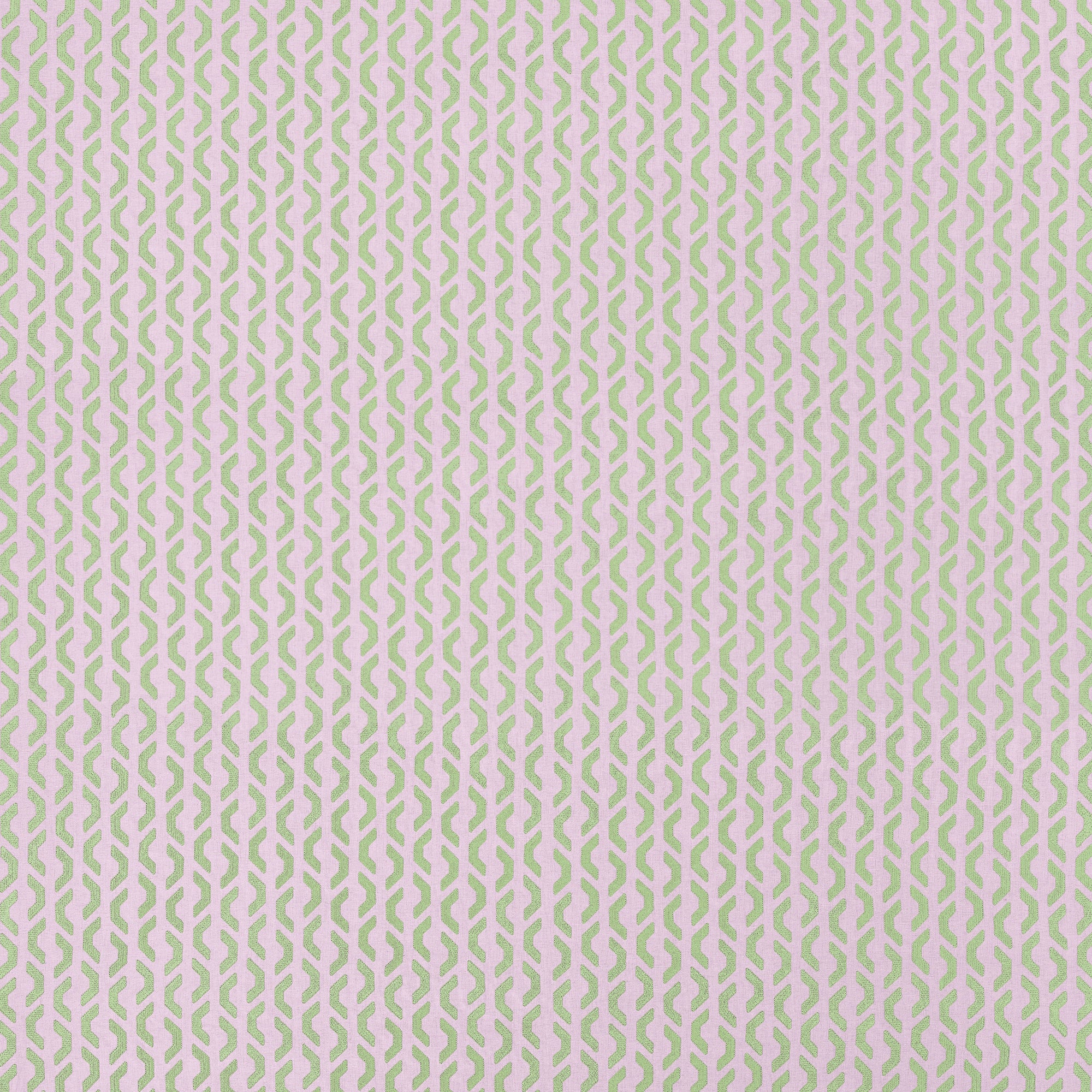 W745046 Coronado Embroidery Lavender Wanderlust Fabric by Thibaut