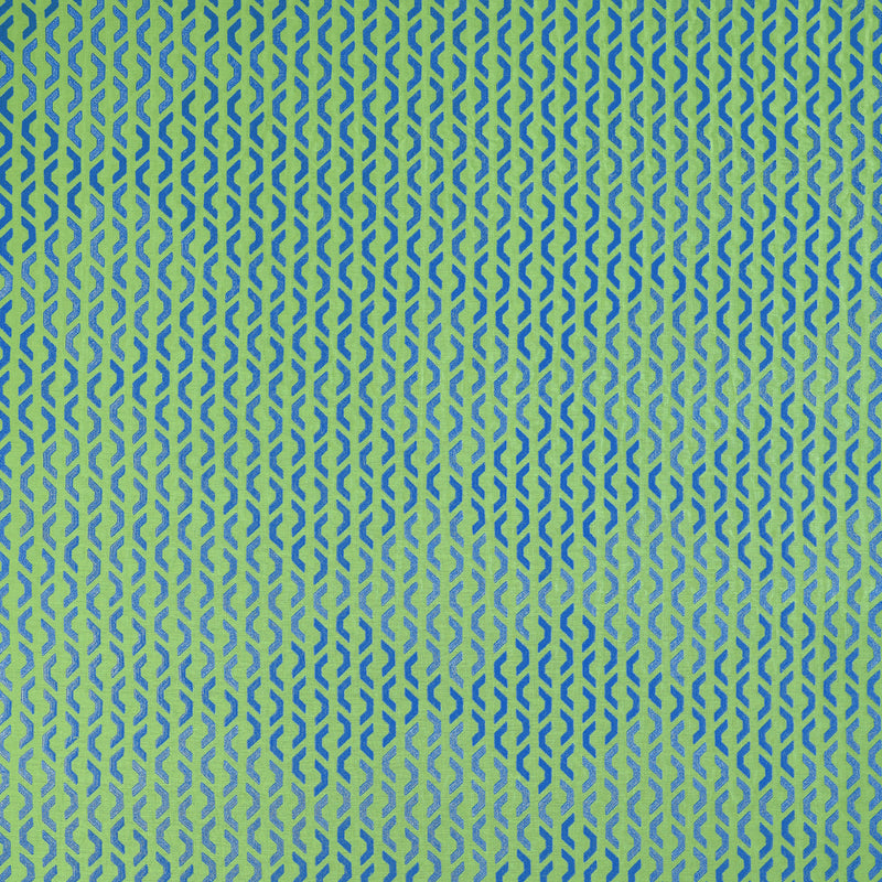 W745047 Coronado Embroidery Green Wanderlust Fabric by Thibaut