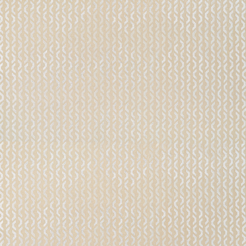 W745048 Coronado Embroidery Beige Wanderlust Fabric by Thibaut