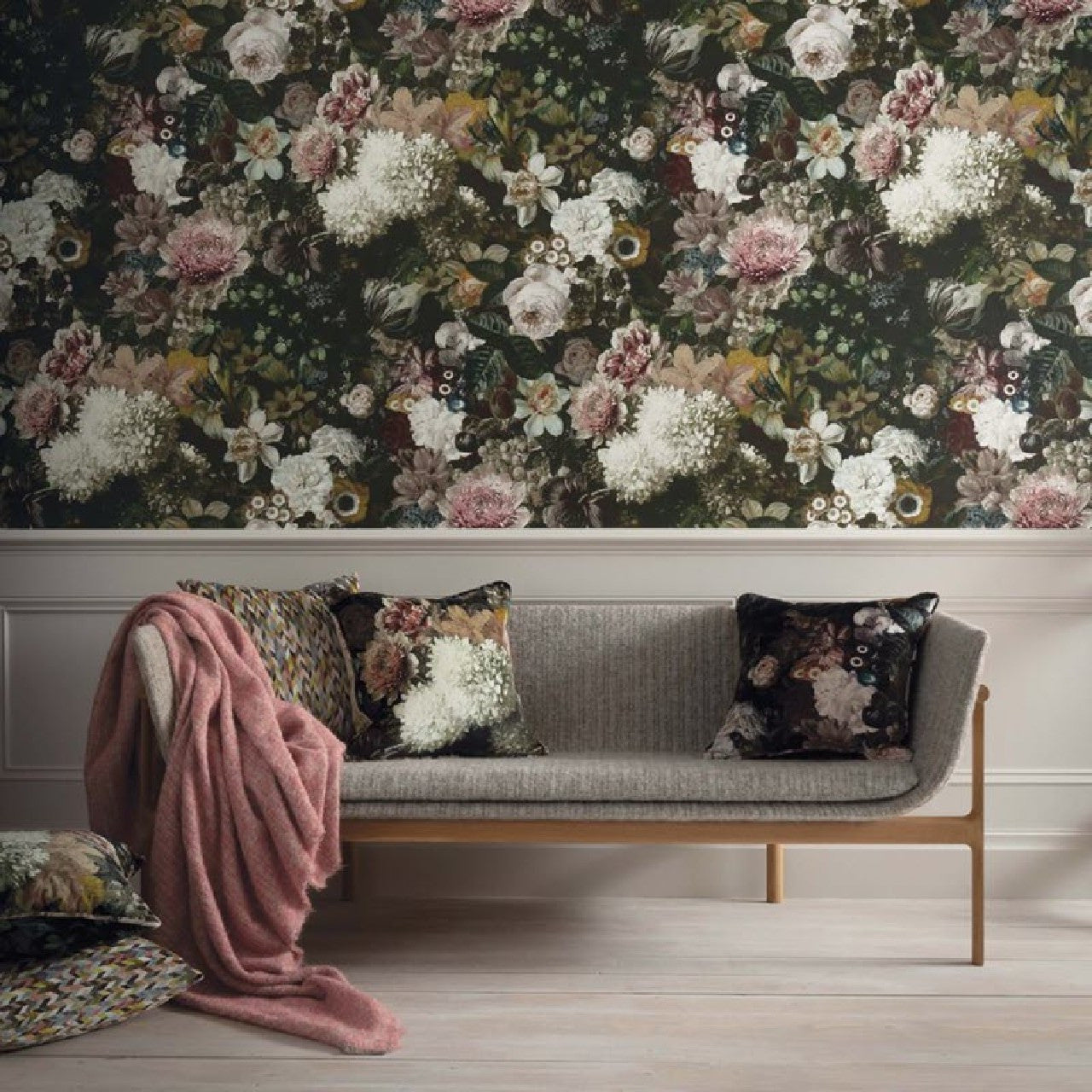 W7454-01 Fullerton Mansfield Park Wallpaper By Osborne & Little