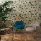 W7456-02 Cranes Mansfield Park Wallpaper By Osborne & Little