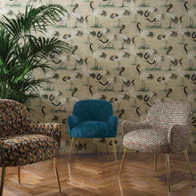 W7456-02 Cranes Mansfield Park Wallpaper By Osborne & Little