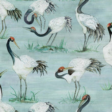 W7456-02 Cranes Mansfield Park Wallpaper By Osborne & Little