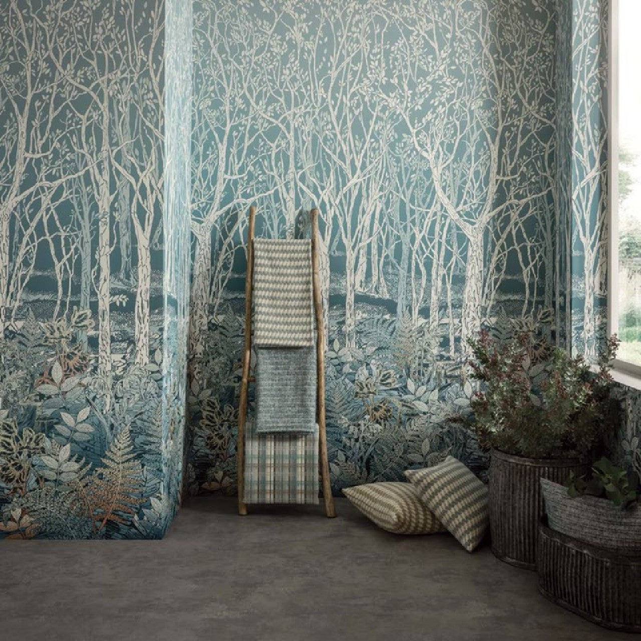 W7457-02 Sylvania Mansfield Park Wallpaper By Osborne & Little