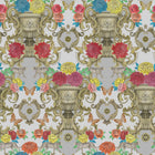 W7490-01 Chateau Silver Wallpaper by Matthew Williamson