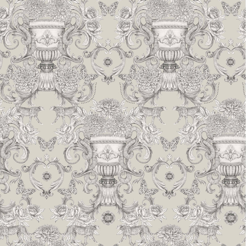 W7490-03 Chateau Stone Wallpaper by Matthew Williamson