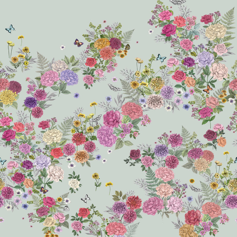 W7491-02 Skyes Garden Daydreams Wallpaper By Matthew Williamson