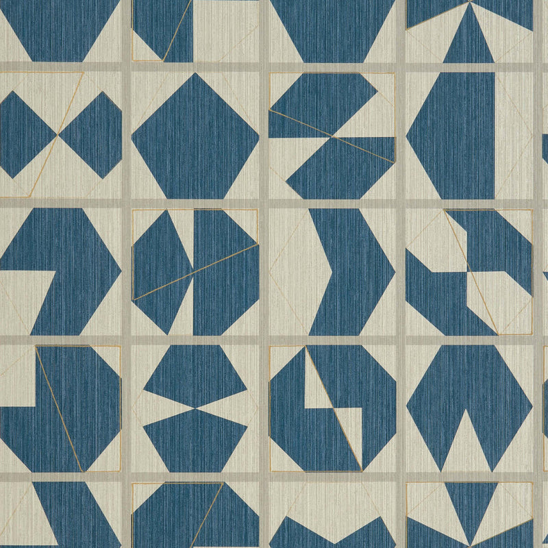 W7557-03 Kutani Vinyl Kanoko Wallpaper by Osborne & Little
