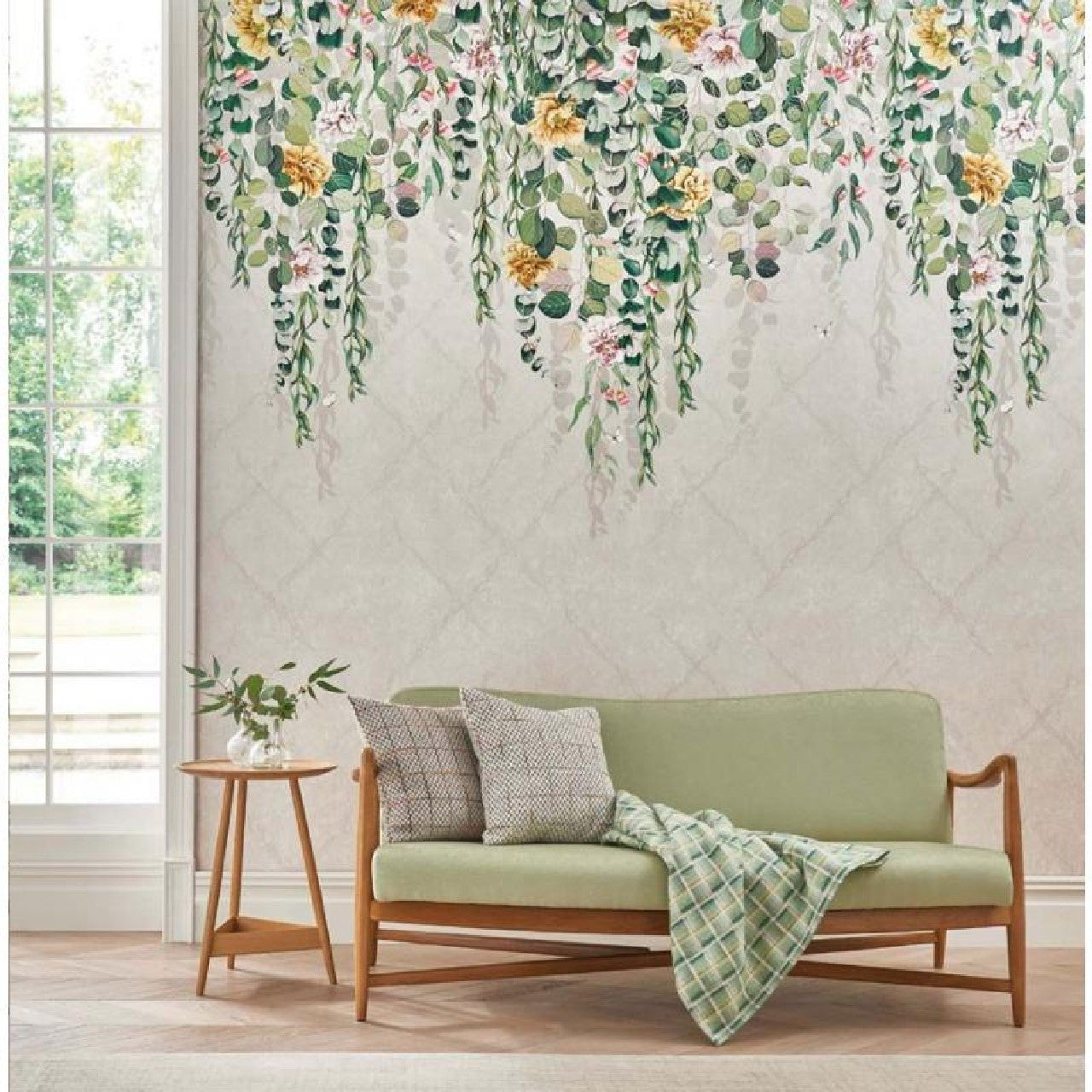 W7613-01 Eucalyptus Empyrea Wallpaper by Osborne & Little