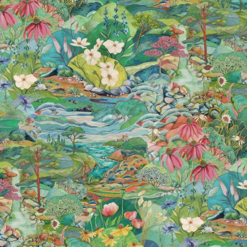 W7685-01 Trebah Lamorran Wallpaper By Osborne & Little