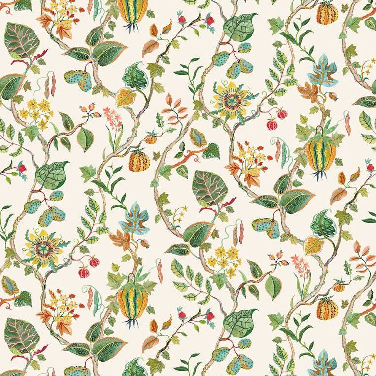 W7816-02 Mythica Rhapsody Amber Wallpaper by Osborne & Little