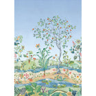 W7817-01 Mythica Mural Rhapsody Azure Wallpaper by Osborne & Little