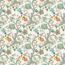 W7818-02 Puzzlewood Rhapsody Lagoon Wallpaper by Osborne & Little