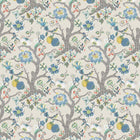 W7818-04 Puzzlewood Rhapsody Indigo Wallpaper by Osborne & Little