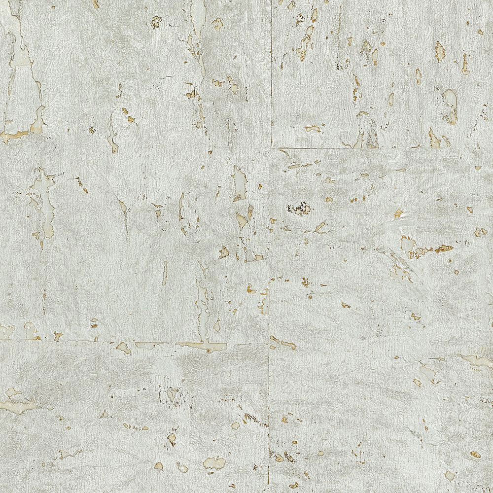 W7820-03 Kanoko Cork Silver Wallpaper by Osborne & Little
